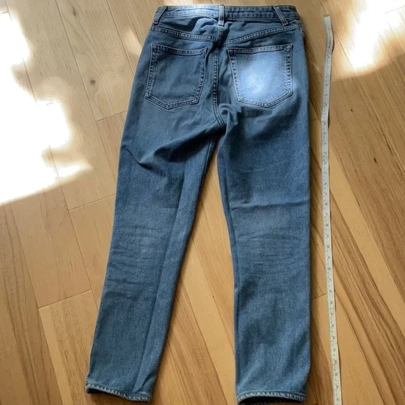 KHAITE Indigo Denim Jeans - Picture 3 of 3